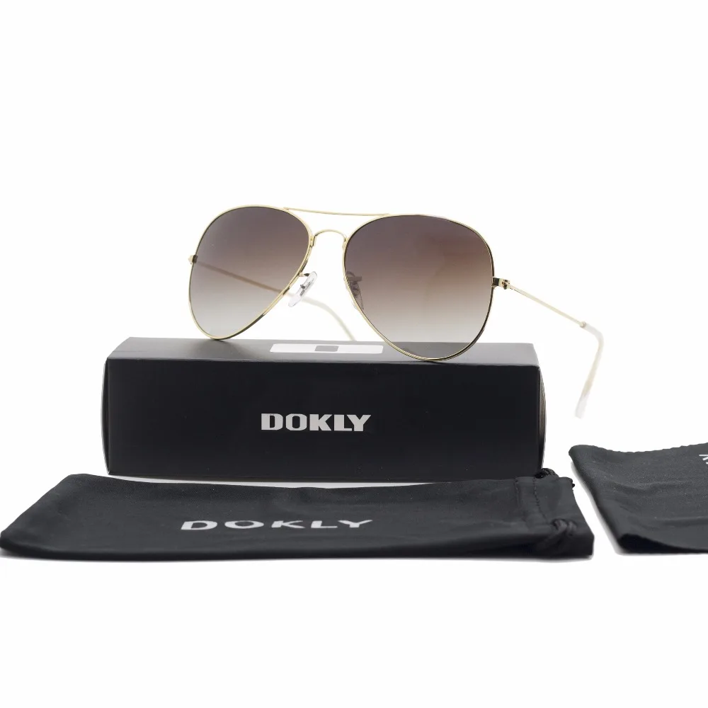 Модные солнцезащитные очки Dokly splash у бассейна мужские зеркальные черные женские