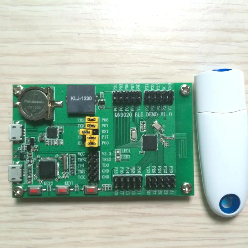 Для макетной платы QN9020 QN9021 с USB ключом Обеспечивает SDK bluetooth 4 0 BLE|board board|board