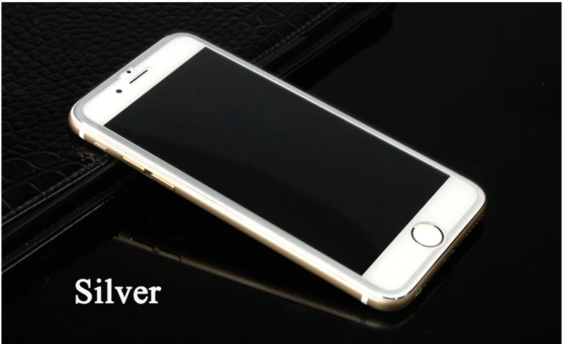 UPaitou Защита экрана для iPhone 7 6 6S Plus 6Plus закаленное стекло полное покрытие 3D закругленные края титановая защитная пленка покрытие
