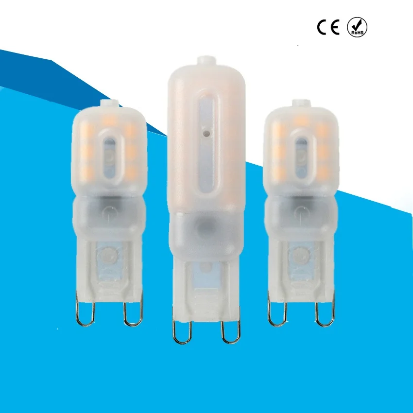 G9 LED 220 В 14 светодиодов 22 светодиода Светодиодная лампа SMD 2835 Лампа заменить 20 Вт/40