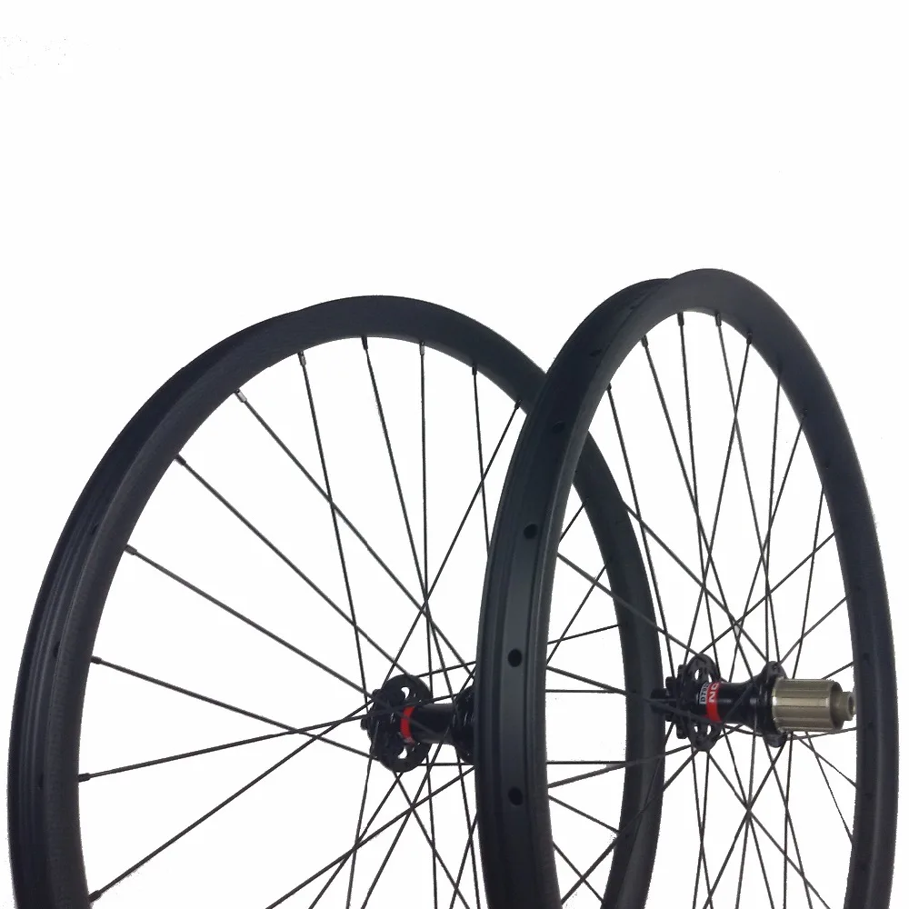 Углеродистая РУЭДАС mtb 26 &quotколесная установка 35 мм ширина китайско Углеродные