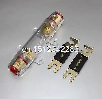 

ANL Fuse holder Distribution INLINE 0 4 8 GA GOLD PLATED FREE 150A FUSE SKFH099