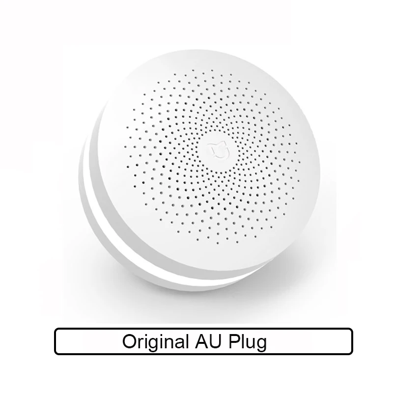 Original AU Plug Xiao mi jia умный Многофункциональный шлюз 2 сигнализация mi jia приложение пульт дистанционного управления умный для mi home приложение Android iOS - Цвет: Original AU Plug