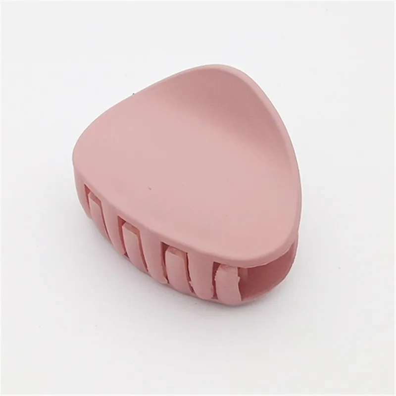 Triangle Dark Pink Не прирученные женские заколки для волос, акриловые нестандартные зажимы для волос, заколки для волос, заколки для волос, аксессуары для волос - Цвет: Triangle Dark Pink