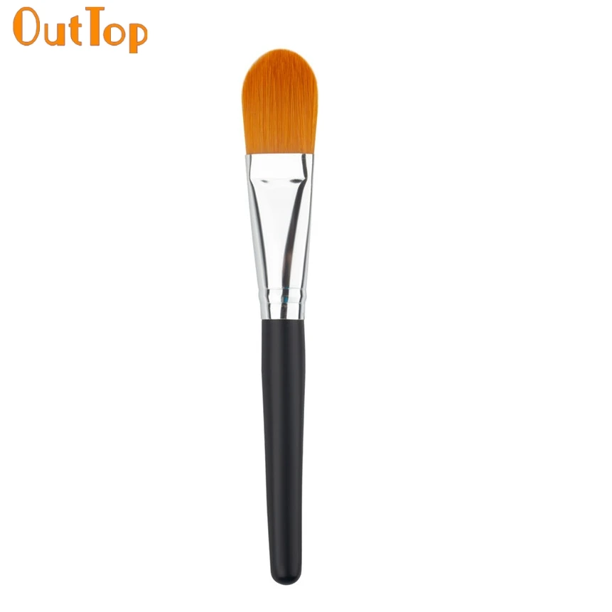 OutTop Beauty Fashion 1 шт. деревянная ручка нейлоновая пудра для волос кисть основы макияж