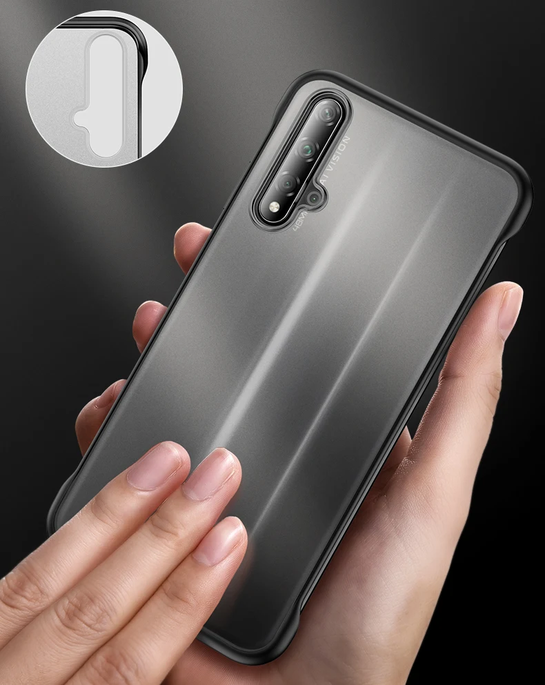 Msvii Бескаркасный чехол для Honor 20 Pro Чехол прозрачный для huawei Honor 20 чехол силиконовый для huawei Honor V20 Coque Funda, чехол