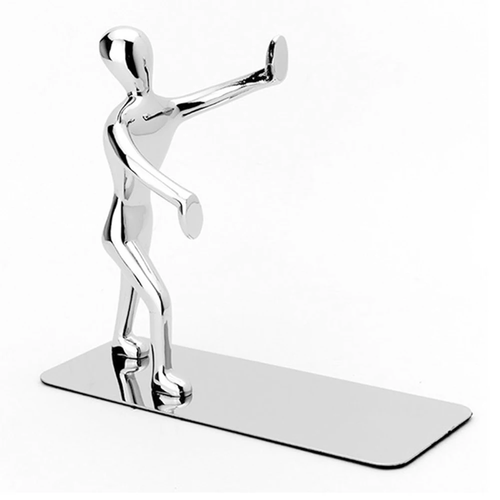 2 шт. кунг-фу статуэтка ручной толчок Офисная Книжная подставка Органайзер