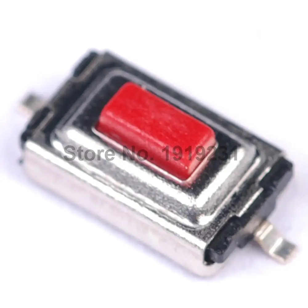 Красный кнопочный переключатель 50 шт. 3*6*2 5 мм H SMD|switch bindings|switch limitswitch limit switch |
