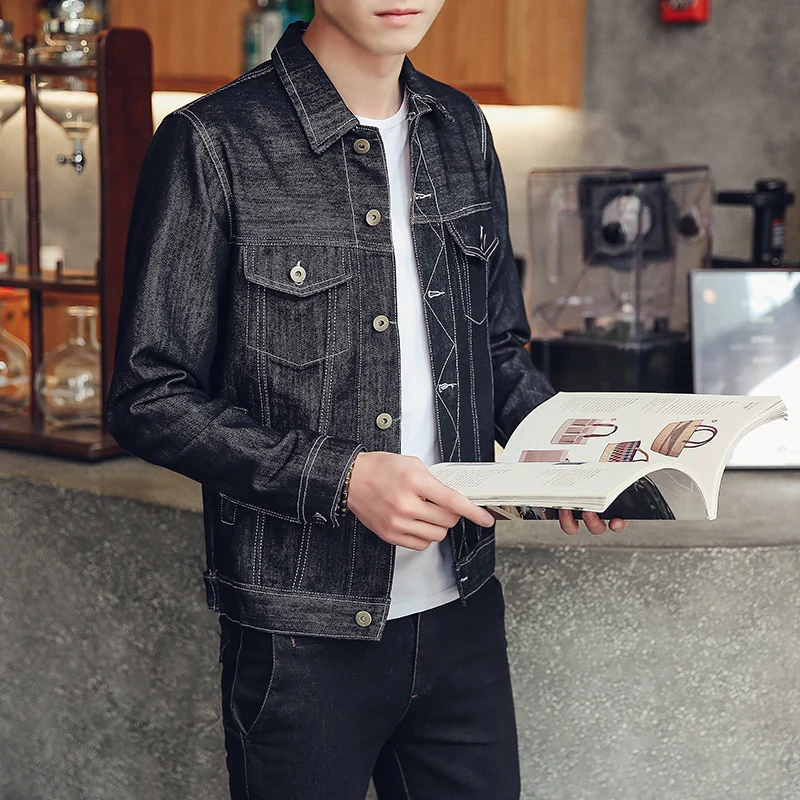 Новинка 2017 уличная Мужская джинсовая куртка в стиле хип хоп Ретро мотоциклетная