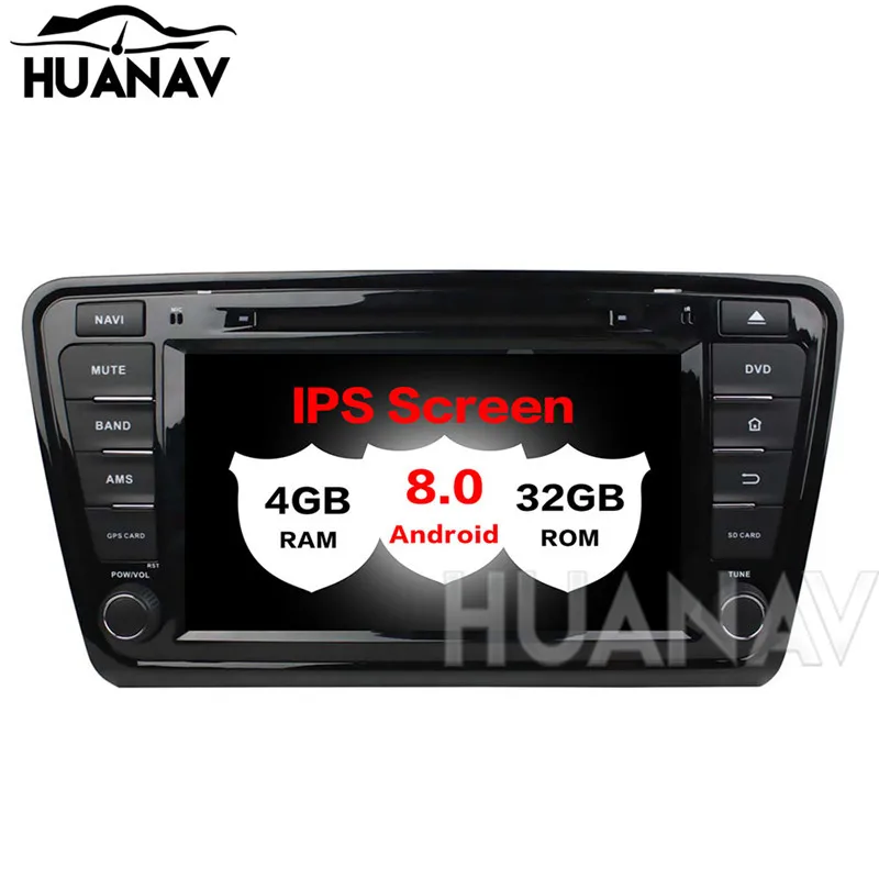 Головное устройство для Skoda Octavia 2014 Android 8 0 GPS навигация CD DVD стерео мультимедийный
