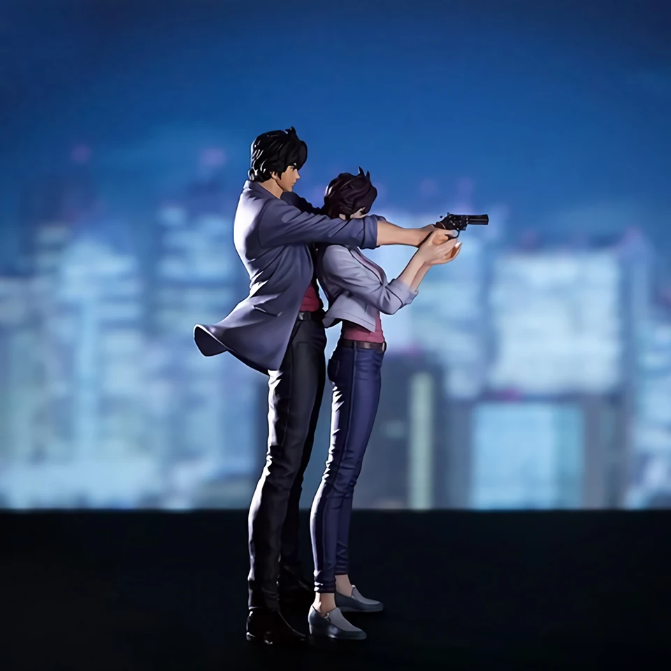 Tronzo оригинальный Banpresto фигурку аниме город Охотник Saeba Ryo Makimura Kaori ПВХ фигурка