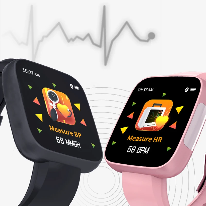 Смарт часы smartwatch ECG кровяное давление монитор сердечного ритма подключение