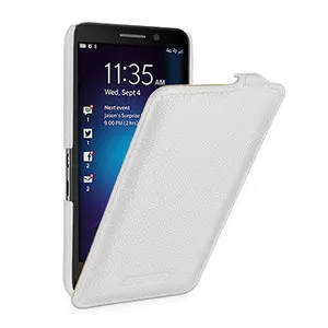 Новинка 2017 роскошный защитный чехол из воловьей кожи для телефона Black Berry Z30