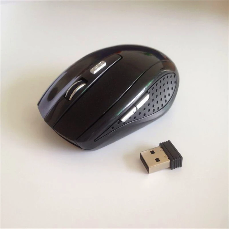 1200 dpi 6 клавиш USB оптическая беспроводная профессиональная компьютерная игровая мышь 2,4G приемник супер тонкая универсальная мышь для ПК ноутбука