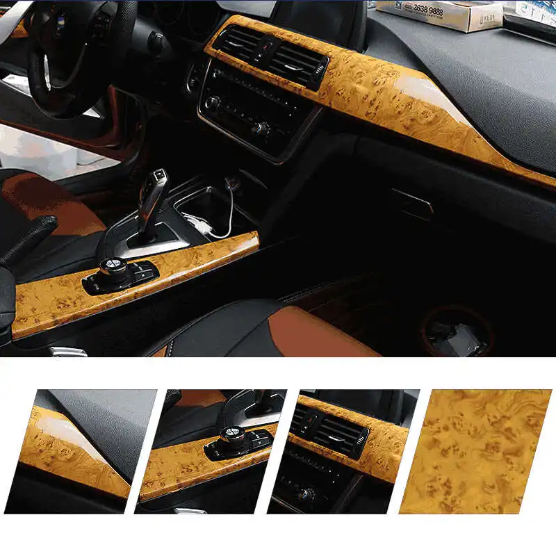 glossy bird eye a Наклейки для салона автомобиля, аксессуары, матовое покрытие, пленка для льда, Авто Виниловая пленка, изменение цвета, декоративные наклейки для Lada Kia - Название цвета: glossy bird eye a
