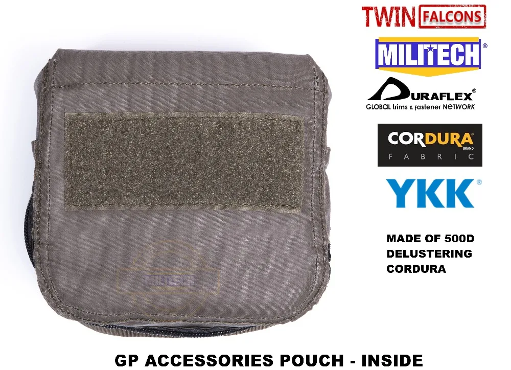 MILITECH TWINFALCONS TW Delustered Cordura Crye CP умный чехол GP для AVS CPC JPC Molle сумка для принадлежностей с SSE сумкой