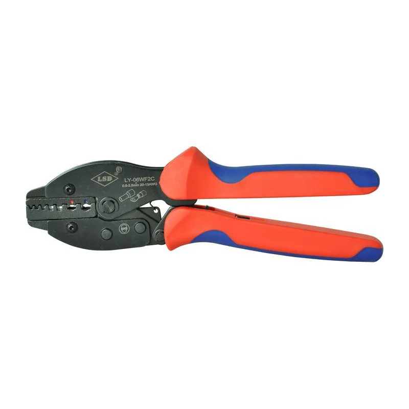 

Crimping hand tools manual electrician special LY-06WF2C applies to coaxial cable line 0.5-2.5mm2 crimper pliers