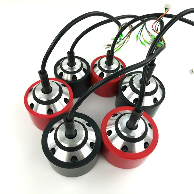 New 1PC 70mm 83mm 90mm Electric Skateboard Hub Motor Black or Red PU Cover for Single Drive or Dual Drive Electrical longboard