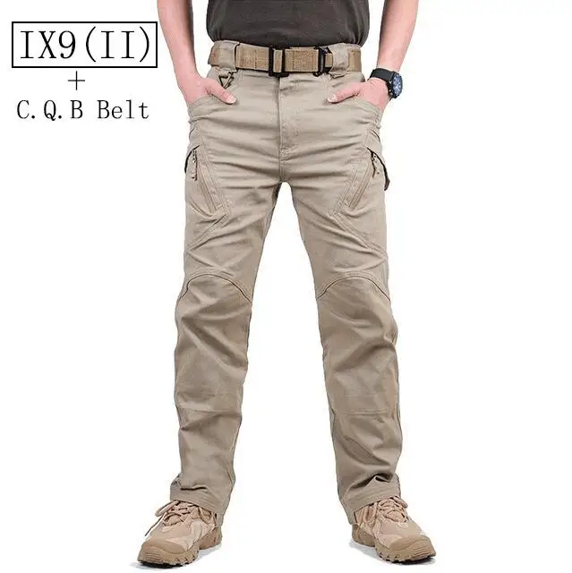 2017 TAD IX9 Militar Tactical Cargo Pants Men Combat SWAT Army Military Sweatpants Man Trousers+ CQB belt | Мужская одежда