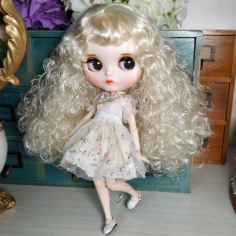 Ледяной DBS Blyth кукольные 1/6 шарнирное тело ручная роспись матовая лицевая сторона