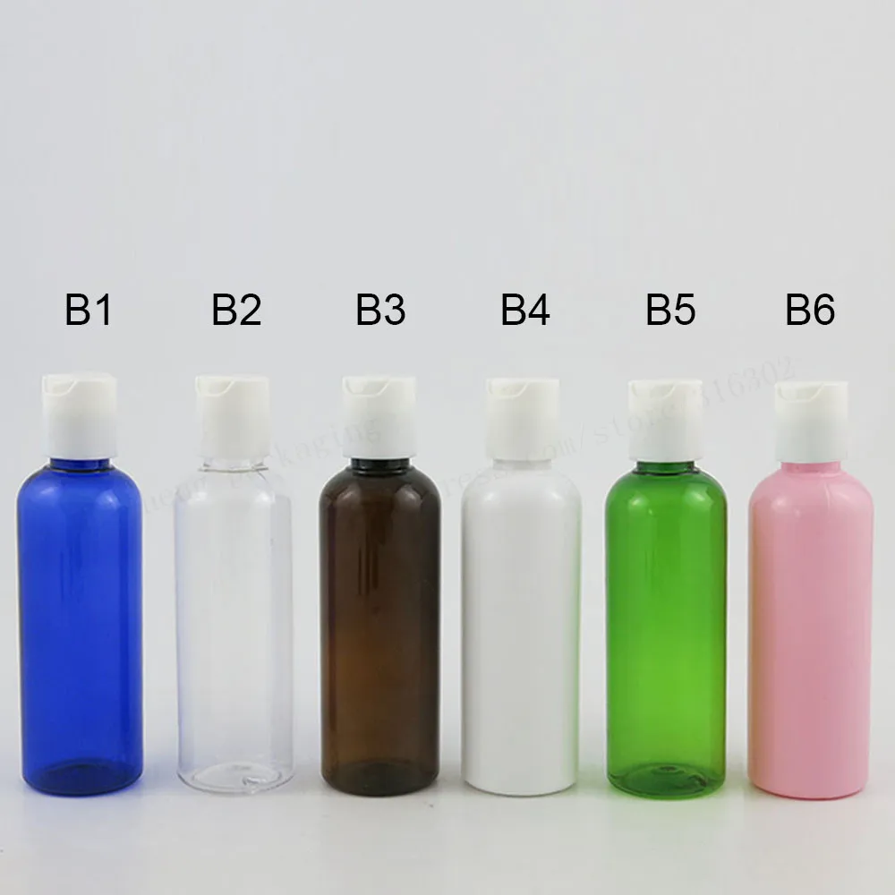 Пустая дорожная пластиковая бутылка 30x4 унций прозрачная Янтарная ПЭТ с крышка