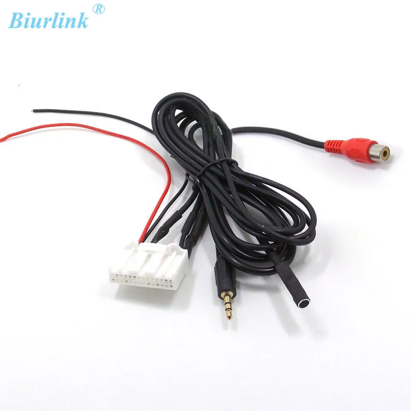 Biurlink для Toyota 7 Generations Camry DVD Changer MP3 Aux аудио кабель 3 5 мм микрофонный кабель|mp3 aux|aux mp3