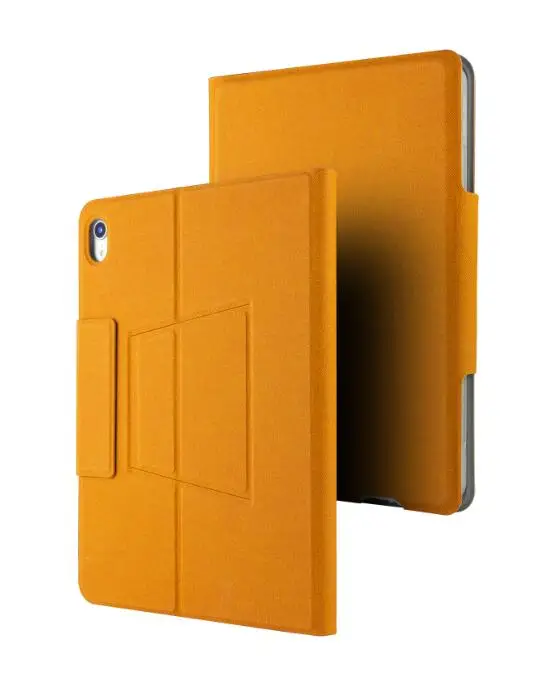 Orange Беспроводной Bluetooth клавиатура кожаный чехол для iPad Pro 11 дюймов с красочными светодиодный Подсветка - Цвет: Orange