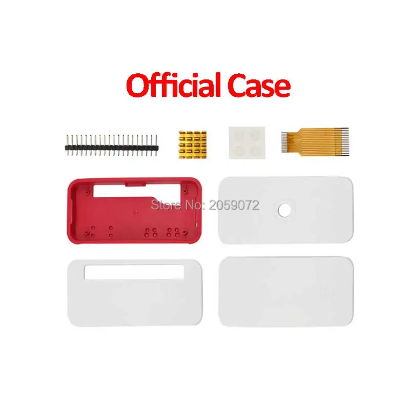 Официальный чехол для Raspberry Pi zero W GPIO Pin радиатор камеры FFC кабель|raspberry pi official|raspberry