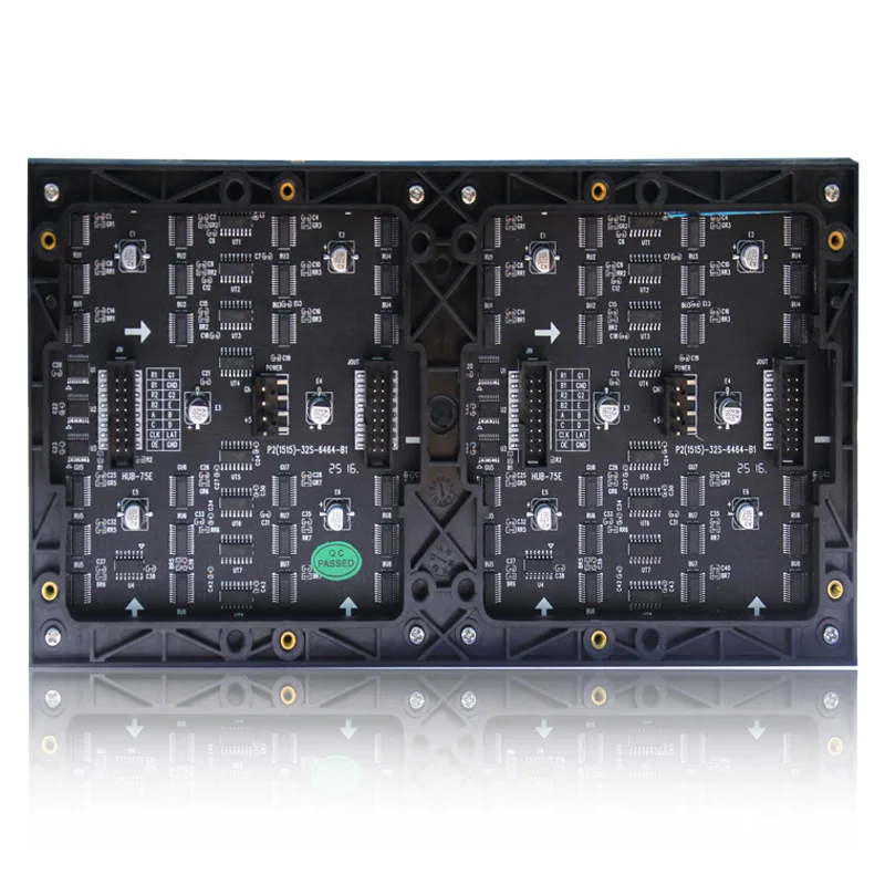 P2 GOB полноцветный для помещений светодиодный дисплей Панель 256x128 мм HUB75E led доска |