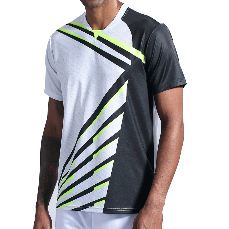 Женские и мужские рубашки для бадминтона обычные спортивные теннисные футболки