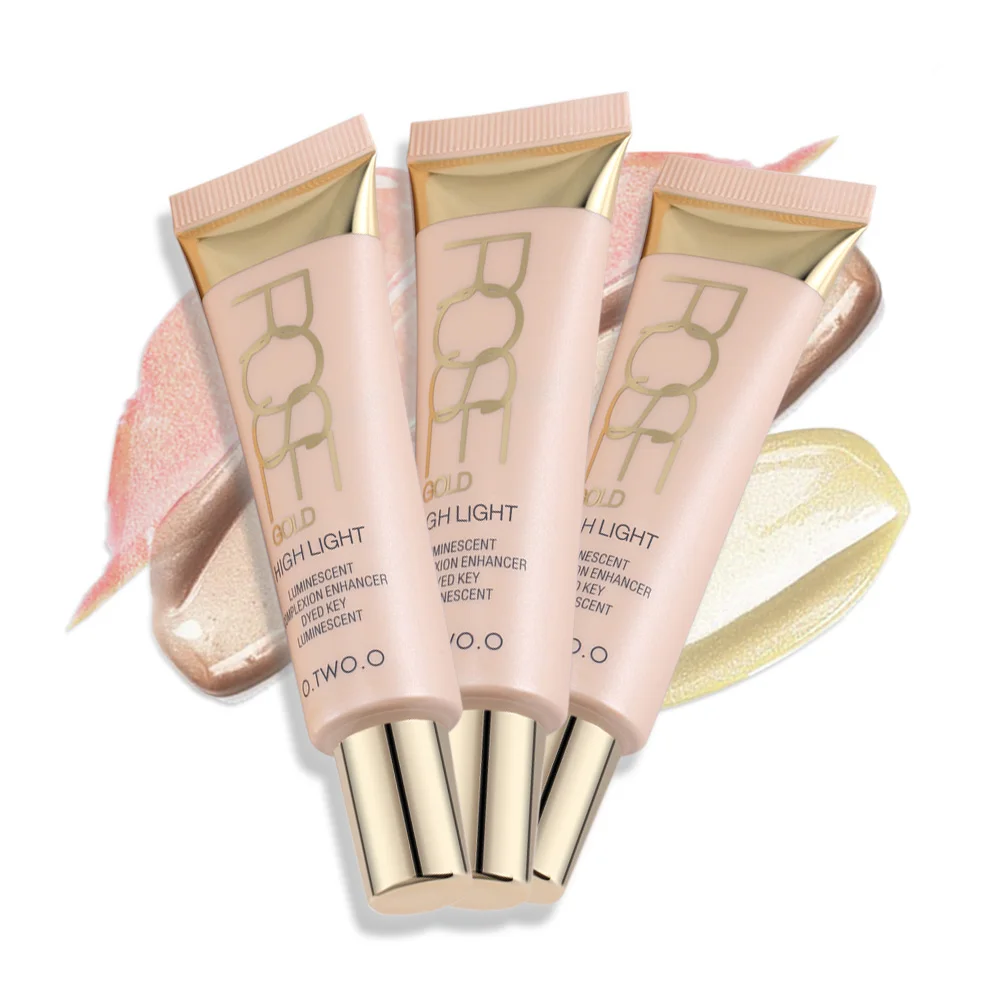 O.TWO.O Face Primer Highlighter Whitening Oil Control Moisturizing Waterproof Cosmetic Makeup Base Make Up Cream | Красота и здоровье