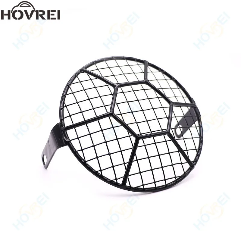 Новая мотоциклетная rerto металлическая фара футбольный стиль гриль МАСКА КРЫШКА