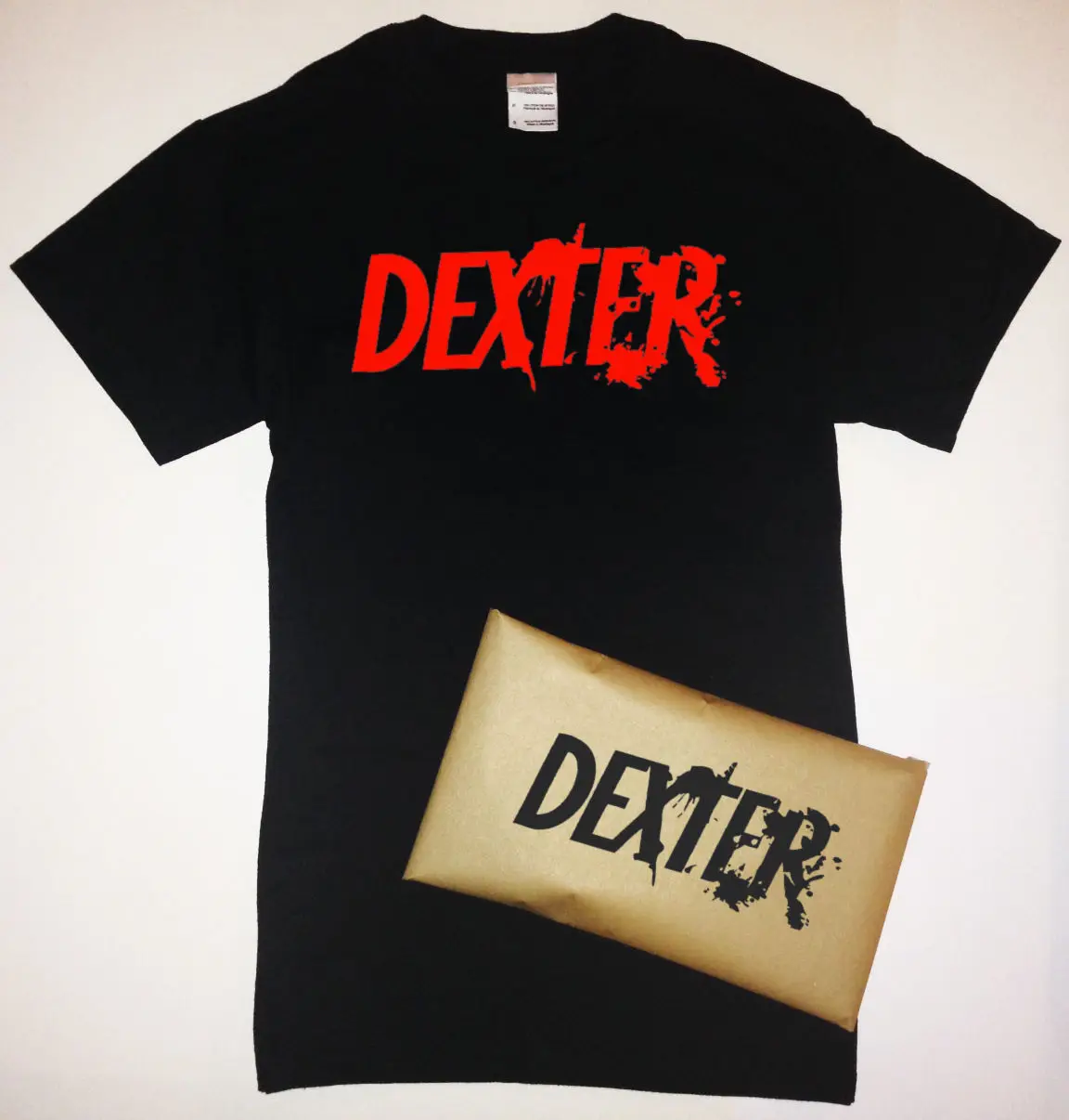 Футболка Dexter с Декстером упаковка ТВ DVD Летняя мужская модная футболка удобная