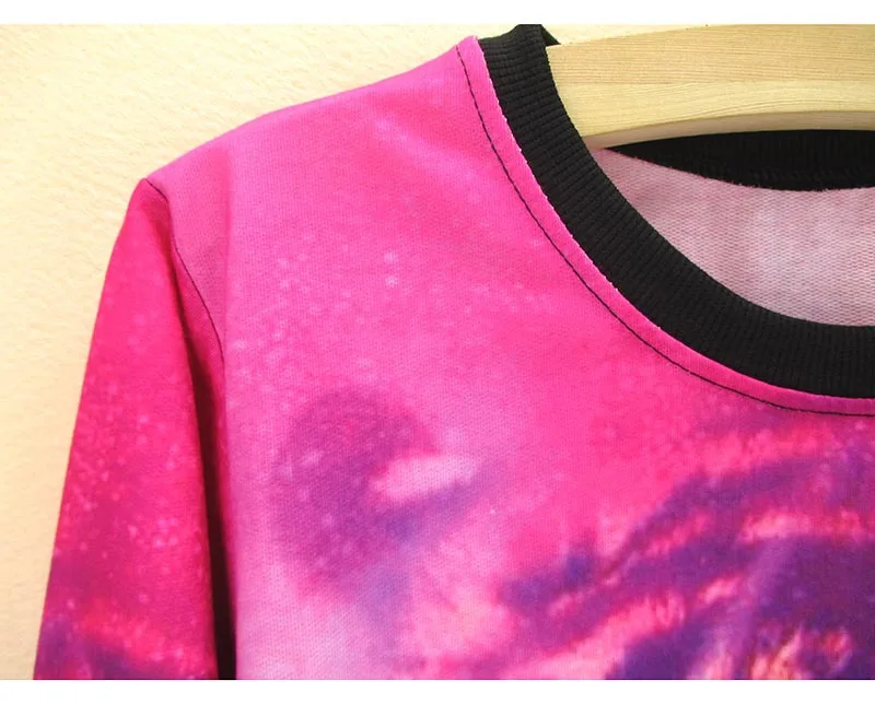 Женская толстовка с принтом тигра Осенний пуловер в американском и Европейском