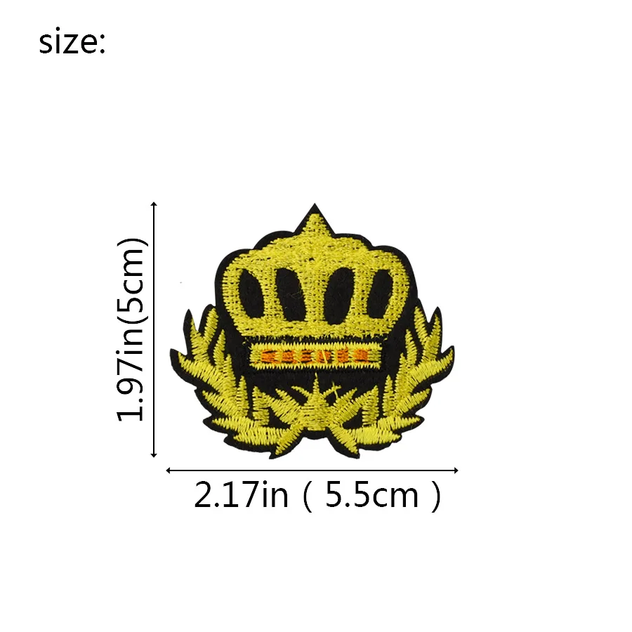 10 шт. металлические золотые нашивки для одежды | Дом и сад