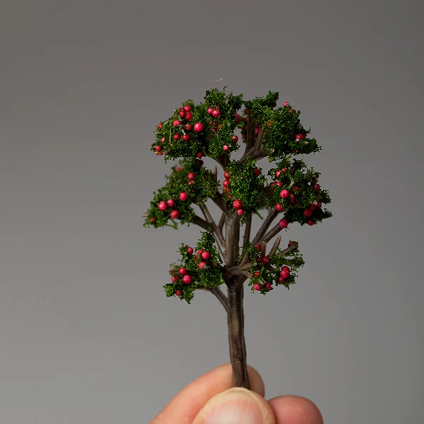 tree Миниатюрное многоцветное дерево BEAUFORT, сосна, красный клен, вишня, гриб, микро пейзаж, украшения для суккулентов, украшение для растений - Цвет: tree