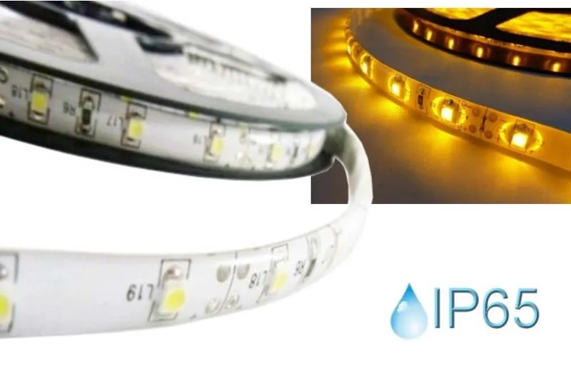 Водонепроницаемый 5 м 3528 SMD 12 В гибкий светодиодный светильник 60 Светодиодный/m