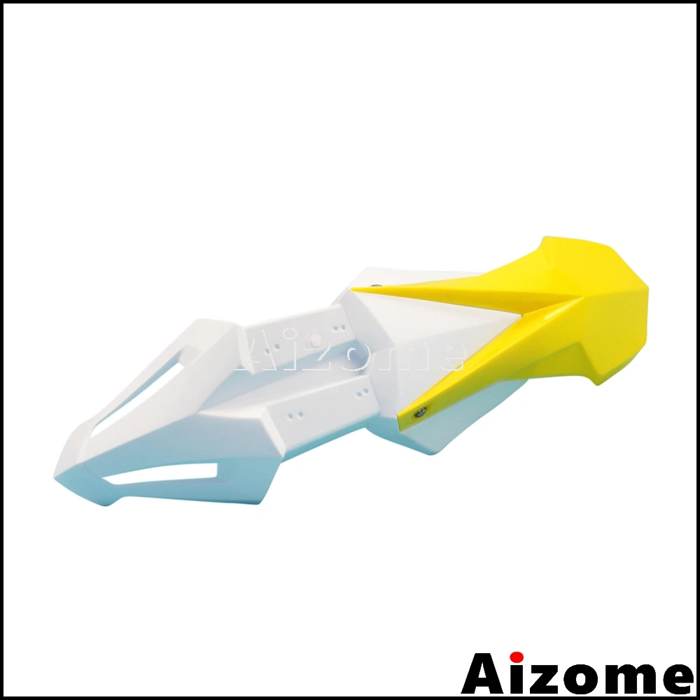 Универсальное желтое белое грязезащитное переднее крыло для мотоцикла Suzuki