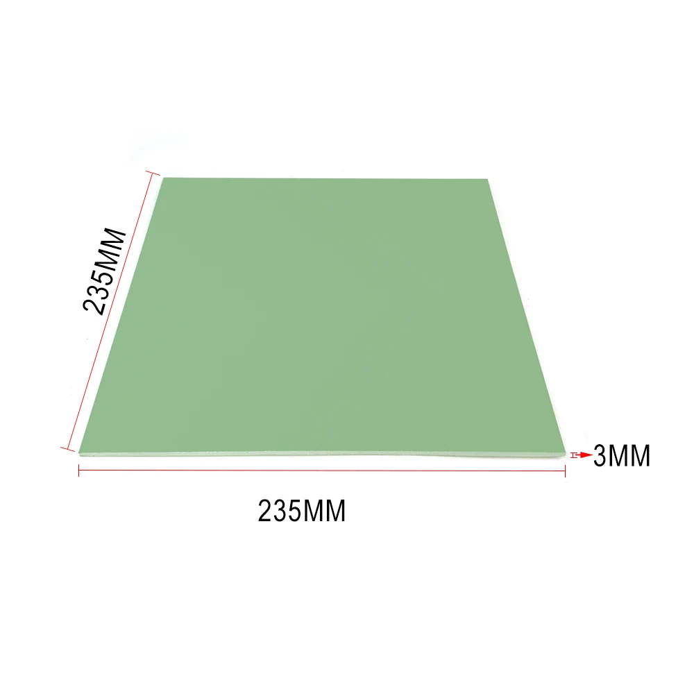 3d принтер полипропиленовая сборная пластина 235*235*3 мм 3d принтер горячее строение пластина для Creality Ender-3 части принтера