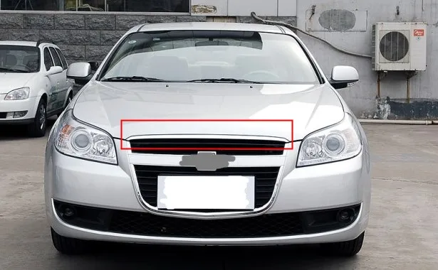 ДЛЯ Chevy EPICA 2007-2012 внешний вид автомобиля передний капот Гриль Крышка Капота накладка автомобиля аксессуары для укладки