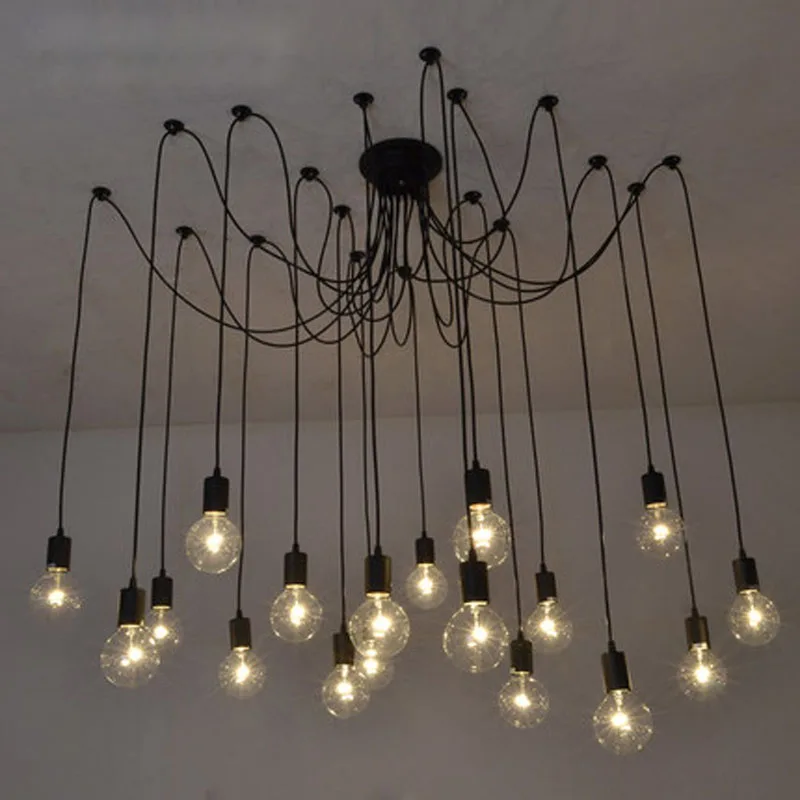 8/14/16/18 шт. подвесные лампы E27 в виде паука|design pendant lamp|pendant lamppendant lamp design |