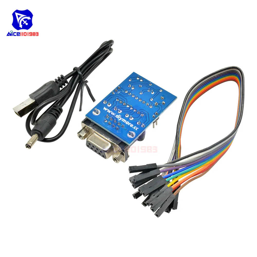 diymore MAX232 модуль конвертера RS232 в TTL
