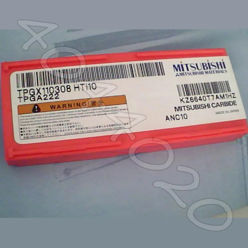 TPGX110308 HTi10 TPGX222 100 шт./лот карбидные вставки|Токарный инструмент| |