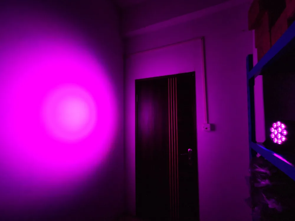 12x12 Вт led Par огни RGBW/RGBWA UV 4в1/6в1 плоский par led dmx512 Дискотека освещение Профессиональный Сценический dj оборудование