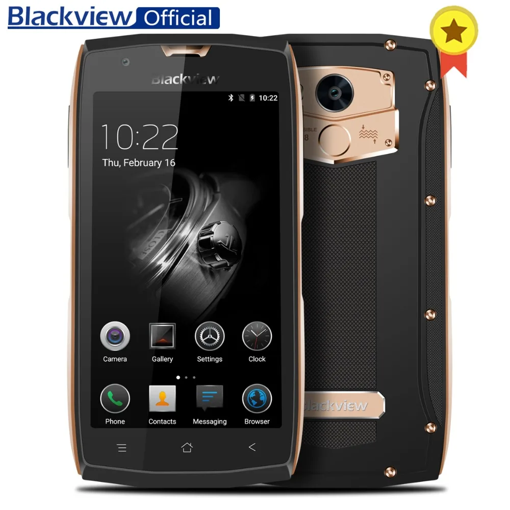 Blackview BV7000 Pro 4G смартфон IP68 Водонепроницаемый 5 0 &quotFHD Экран 4 Гб + 64 MT6750T