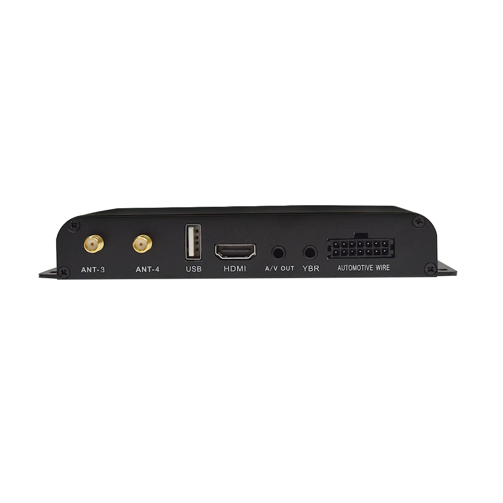 Автомобильный цифровой ТВ тюнер Jasco DVB T MPEG4 4 антенны Поддержка скорости 180 200 км/ч