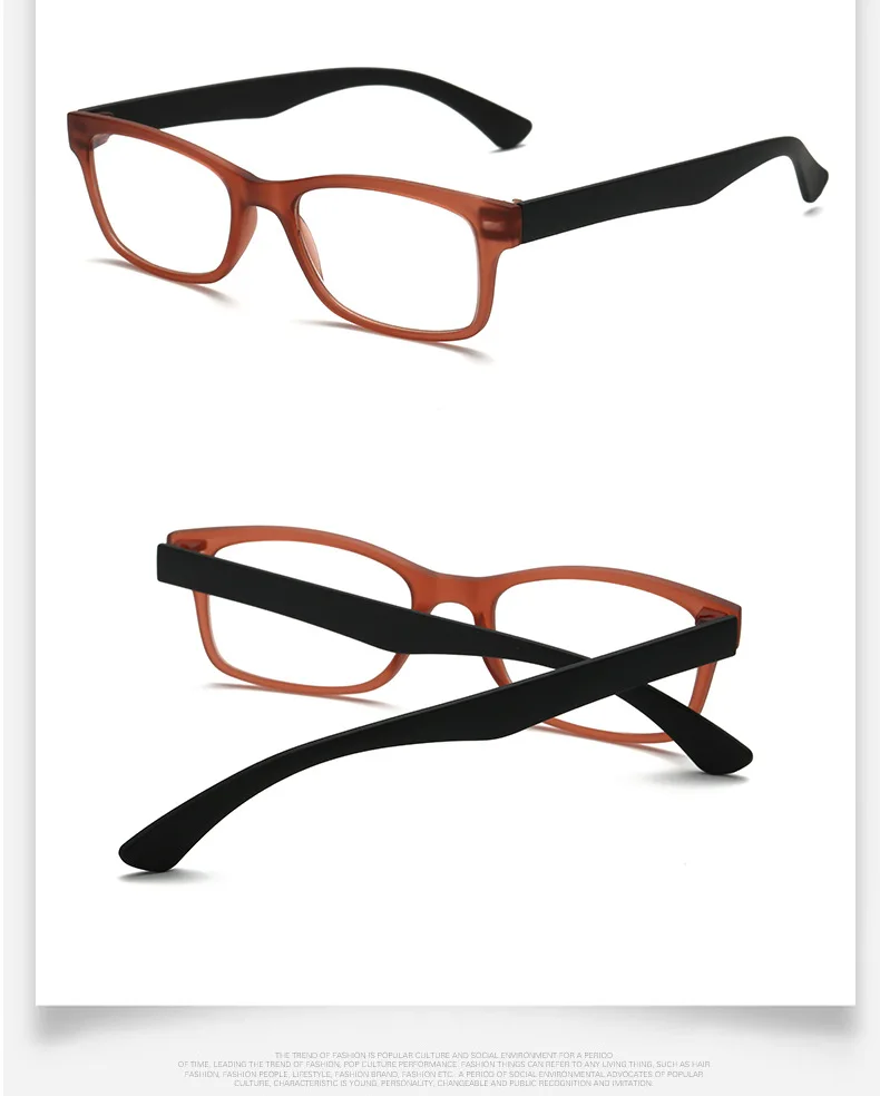 Design Reading Glasses Men Women Folding Spectacles Frame Glasses+1.0+1.5+2.0+2.5+3.0+3.5+4.0 Can be removed