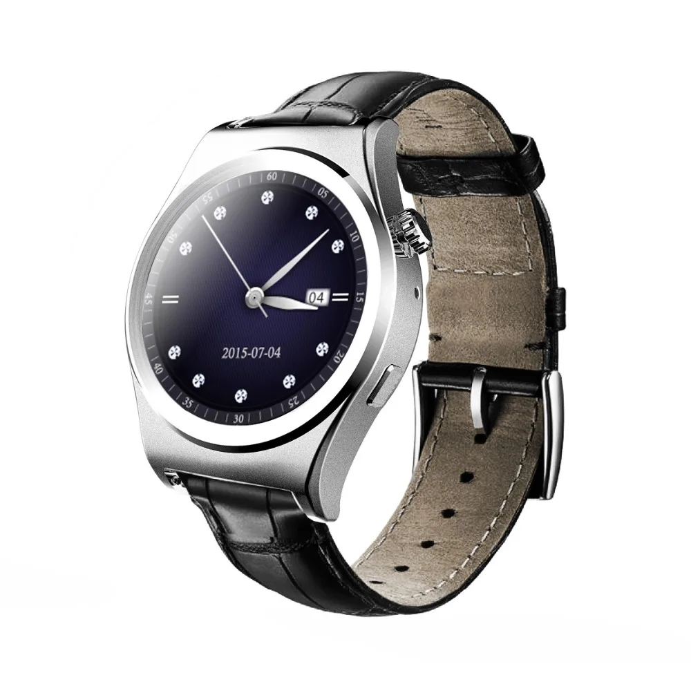Smartch x10 Смарт-часы Полный Круглый Экран Bluetooth Спорт Шагомер smartwatch сердечного ритма