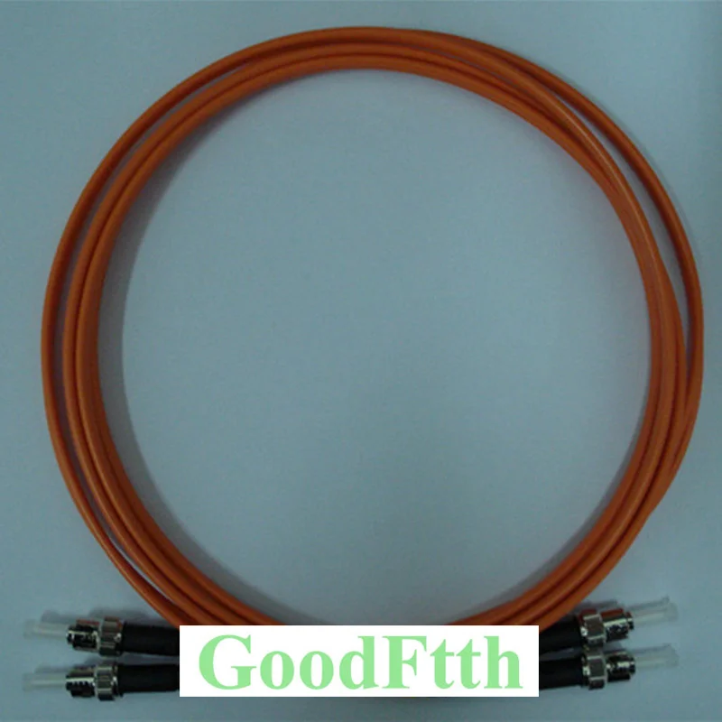 Multimode 62.5/125 OM1 Fiber Patch Cords ST-ST Duplex GoodFtth 1-15m