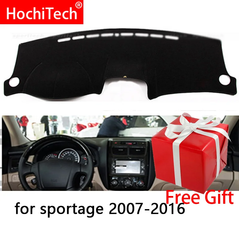 Для Kia Sportage 2007-2016 чехлы на приборную панель автомобиля с правым и левым приводом
